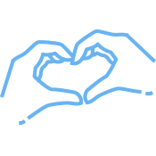 Hand heart