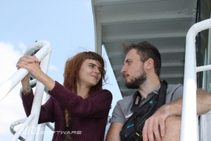 On the ship