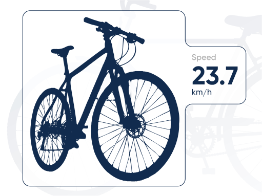 Bike & helmet detection system to: