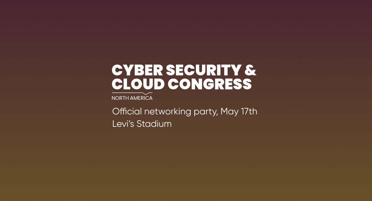 Cyber Security & Cloud Congress Networking Party
