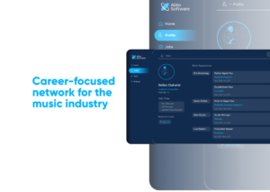 Career-focused network for the music industry