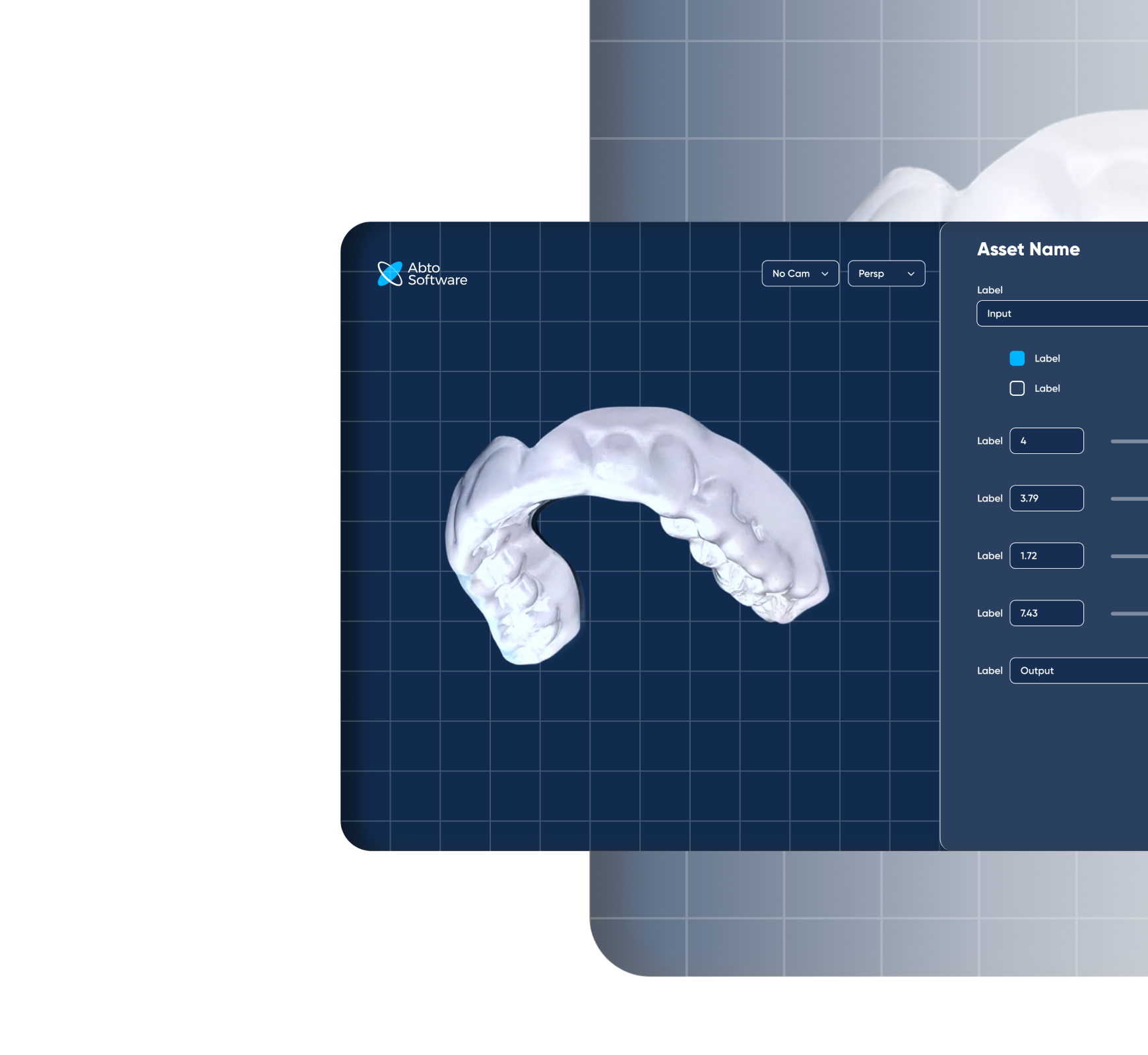 Occlusal guard 3D modeling