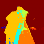 labelling of all pixels in the image