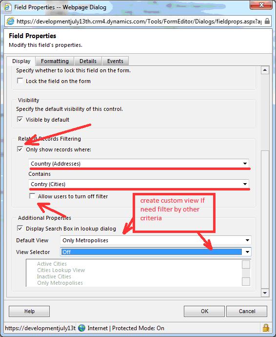 Sreen 6 Cascading Lookup