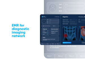 EMR for diagnostic imaging network