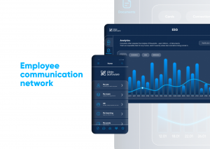 Employee communication network
