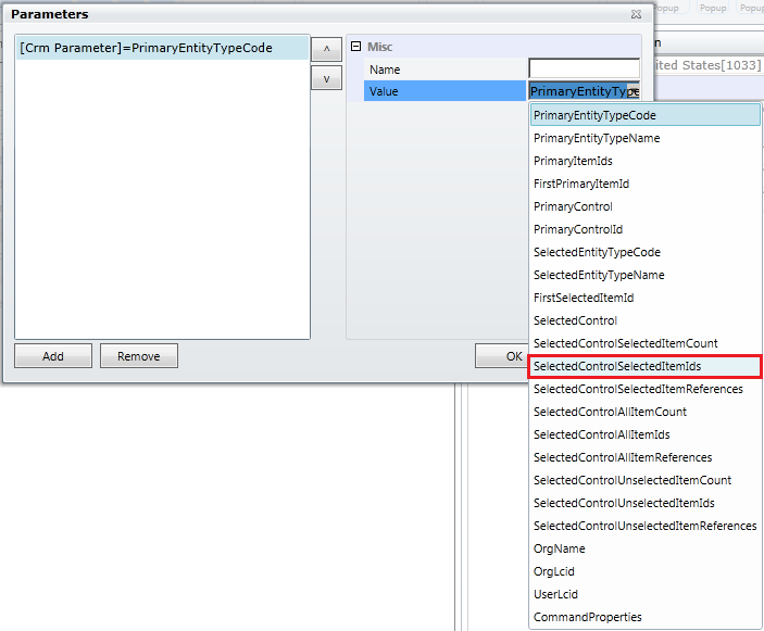 Adding parameters to the function