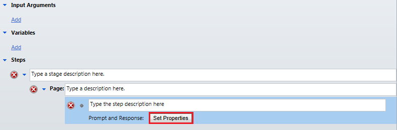 Creating Prompt and Response step 2