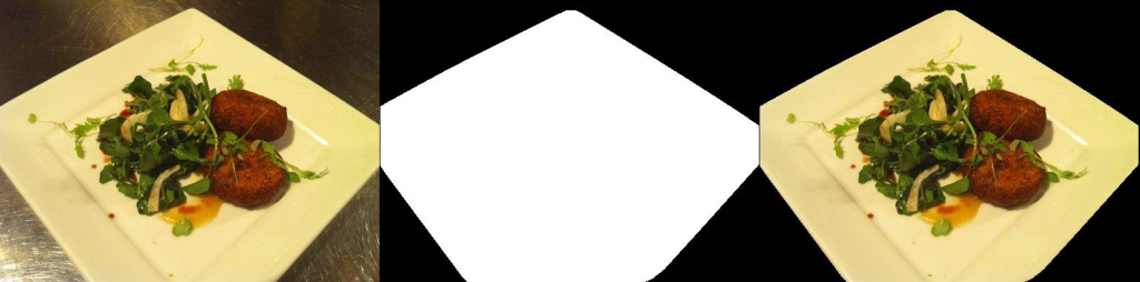 output of the calorie counting algorithm