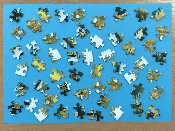 Automatic puzzle solver visualization