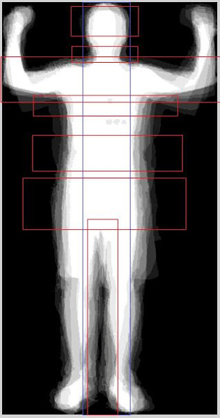 Image obtained by adding masks for computer vision