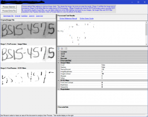 Image Pre-processing for OCR of Handwritten Characters