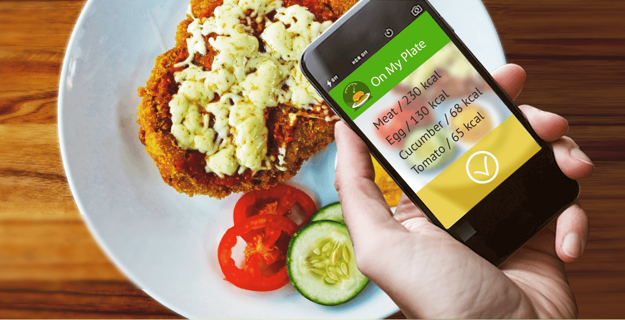 OnMyPlate app: calorie-counting food solution prototype